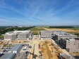 vue aérienne des batiments de recherche