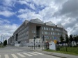 facade sud avec les serres de recherche